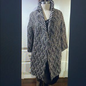 PIAZZA SEMPIONE WOVEN COAT SIZE 44IT